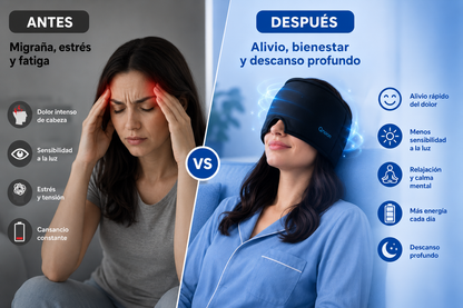 🧠 GORRO TERAPÉUTICO PARA MIGRAÑA + ENVÍO GRATIS